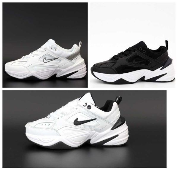 Унисекс кожаные кроссовки Nike M2K Tekno кросівки найк м2к текно шкіра
