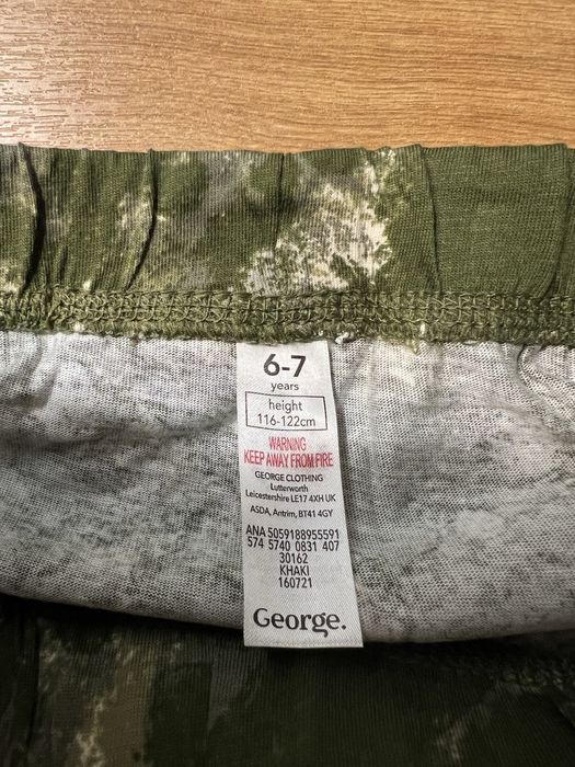 Piżamy chłopięce George 6-7 lat