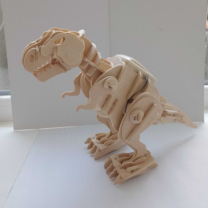 механічний игрушка 3д пазл динозавр