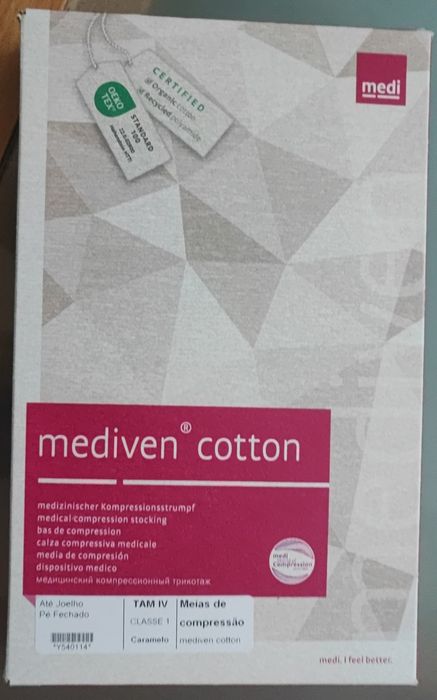Meias de compressão Mediven Cotton