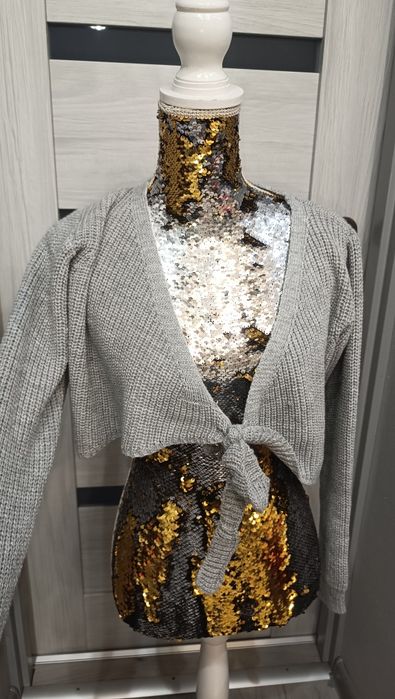 Sweter na wiązanie dla kobiet