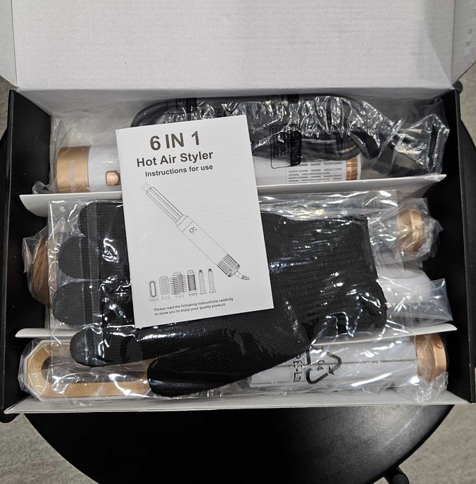 Suszarka do włosów 6w1 Suszarka jonizująca, Stylizator do włosów