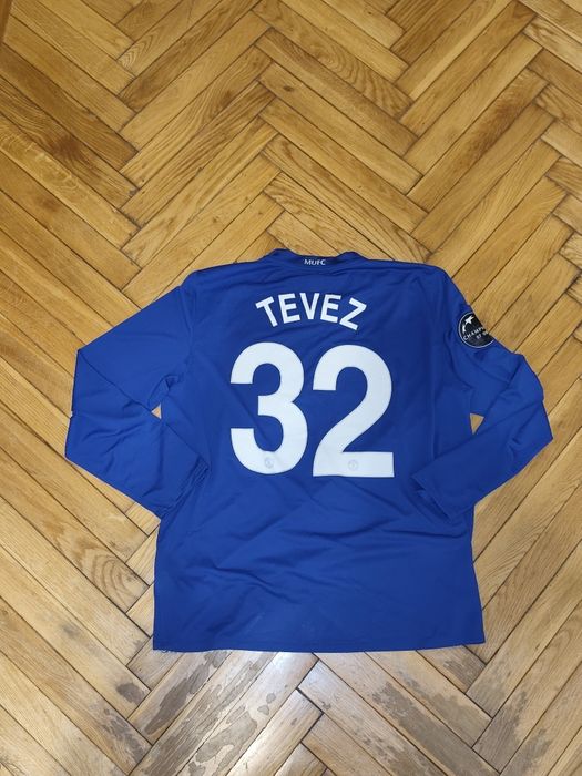 Oryginalna Koszulka Nike Manchester United 2008/09 Carlos Tevez 32 Champions League XL