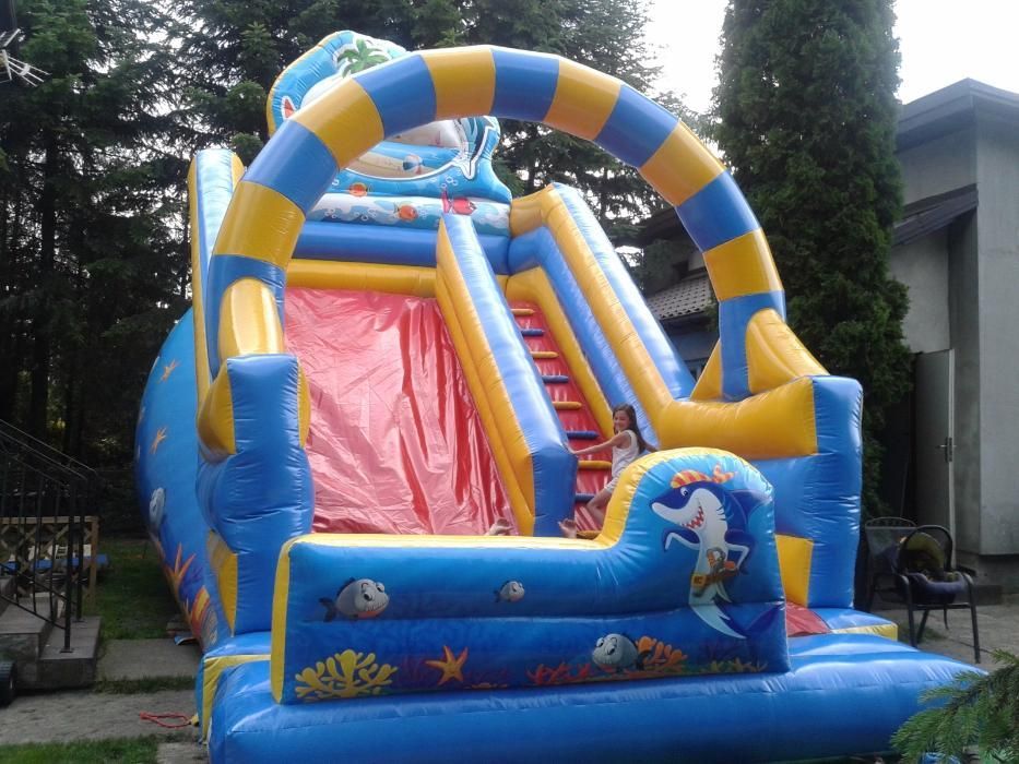 Wynajem dmuchańców zjeżdżalni pawilony namioty balia ogrodowa jacuzzi