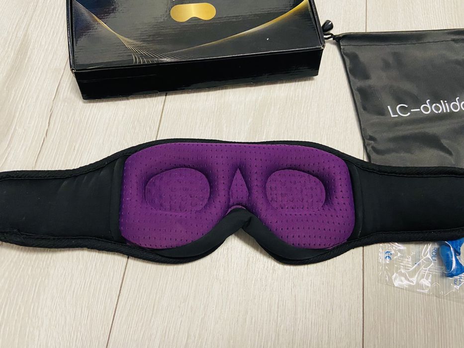 Opaska Maska na oczy sleep mask