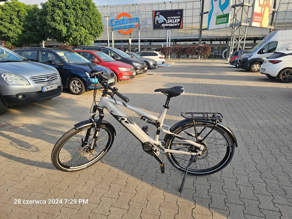 Rower elektryczny RAYMON CrossRay FS E 5.0 10S Deore