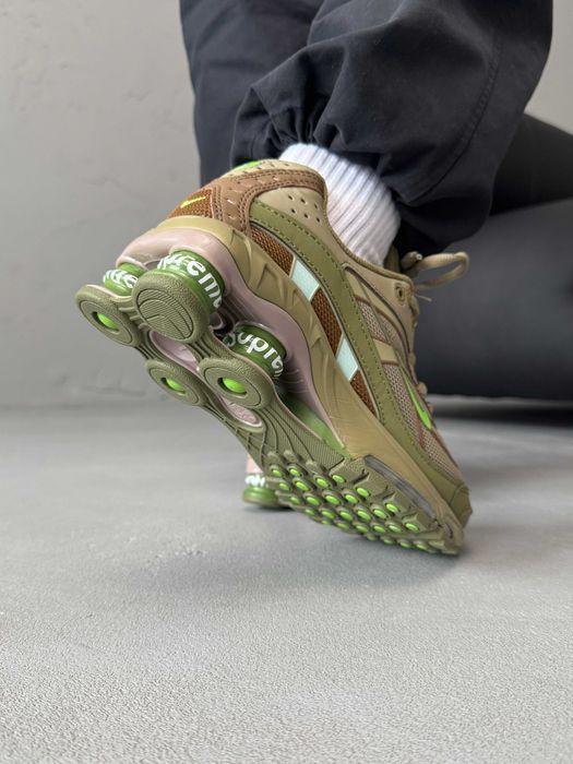 Мужские кроссовки Nike Supreme Shox Ride 2 Khaki Premium. 40-46