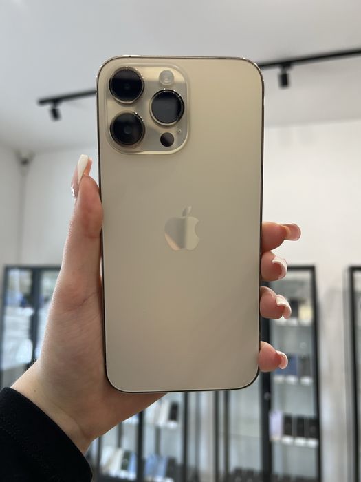 Telefon iPhone 14 PRO MAX 256GB Złoty Apple Gwarancja iTrade