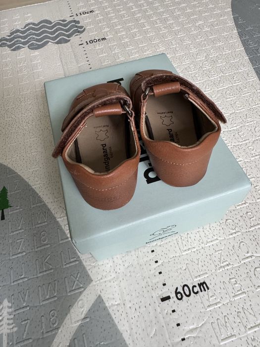 Barefoot Bundgaard 19/20 розмір 12,3 см шкіряне перше взуття на 1 рік