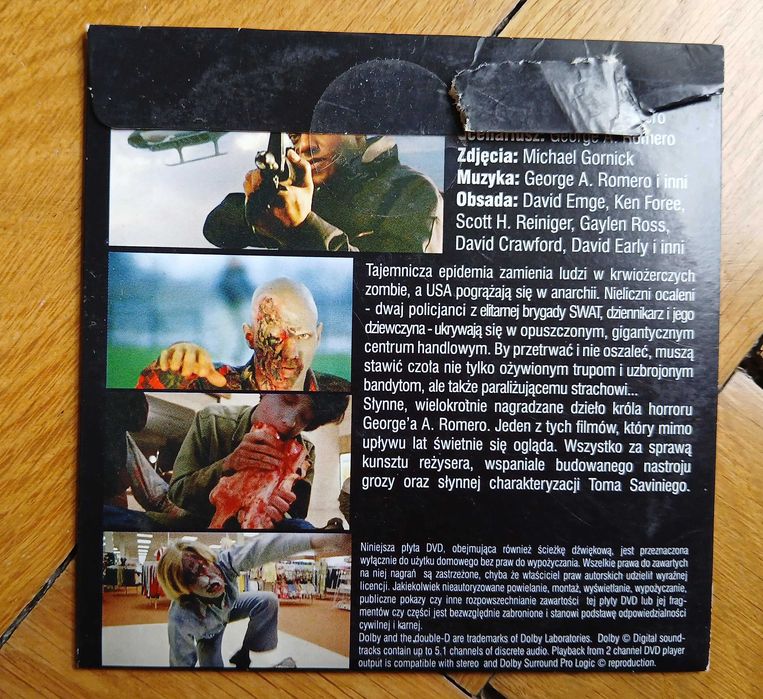 film 'Świt żywych trupów' (DVD)