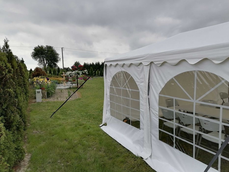 Wynajem namioty cateringowe 4x6, 6x8, 6x12, stoły i krzesła