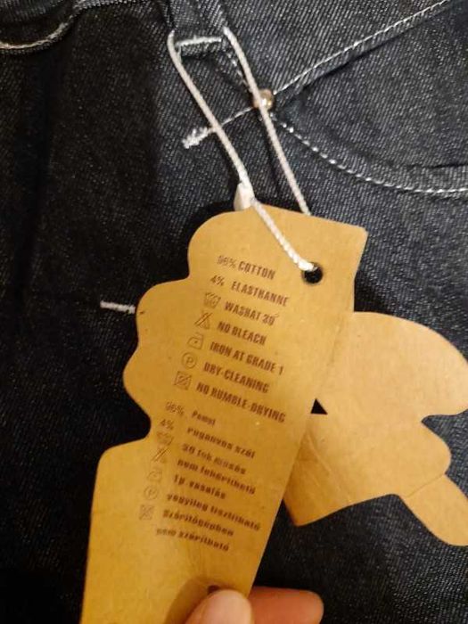 Czarne spodnie damskie R.Marks Rozmiar 32