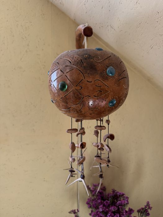 Lampa z kokosa, rekodzieło