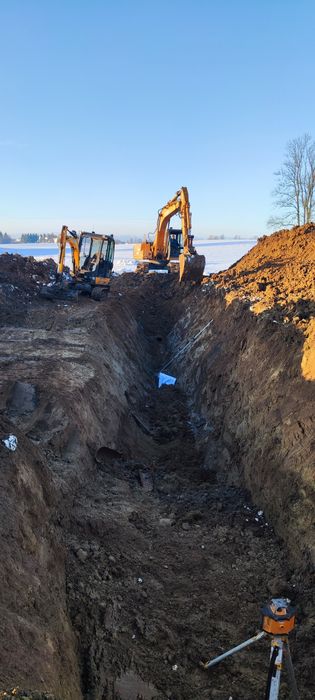 Melioracja, wuko, udrażnianie, drenaż, osuszanie,minikoparka