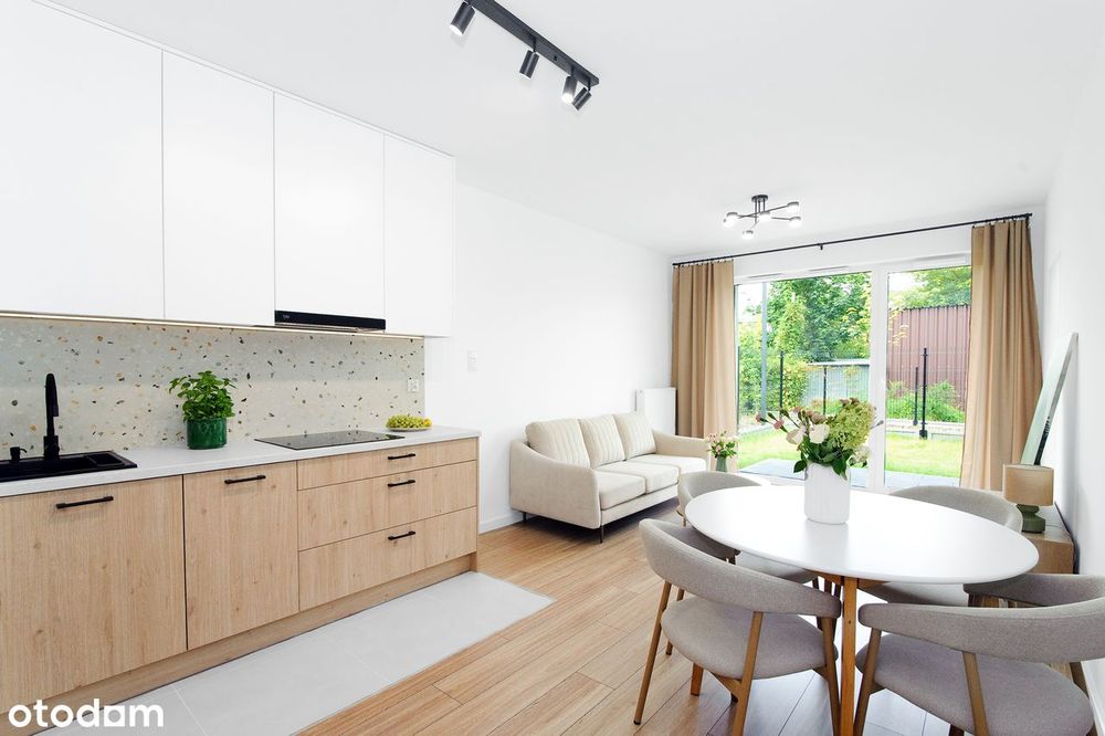 NOWE 2-pok. z ogródkiem | 46 m² | centrum | do PKP 3 min | blok z 2026
