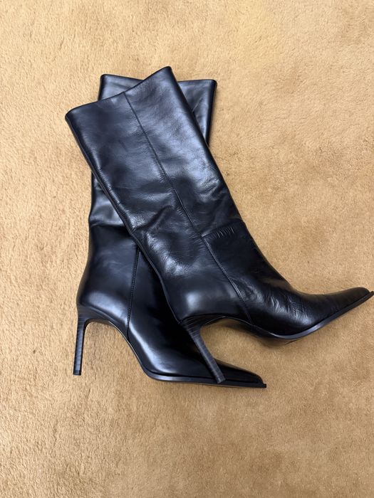 Сапожки труби zara