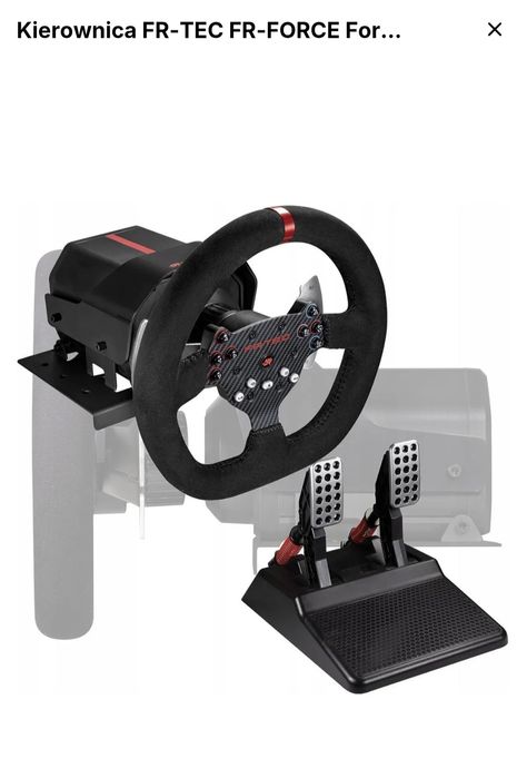 Zestaw do SimRacingu Kierownica Telewizor Assetto Corsa