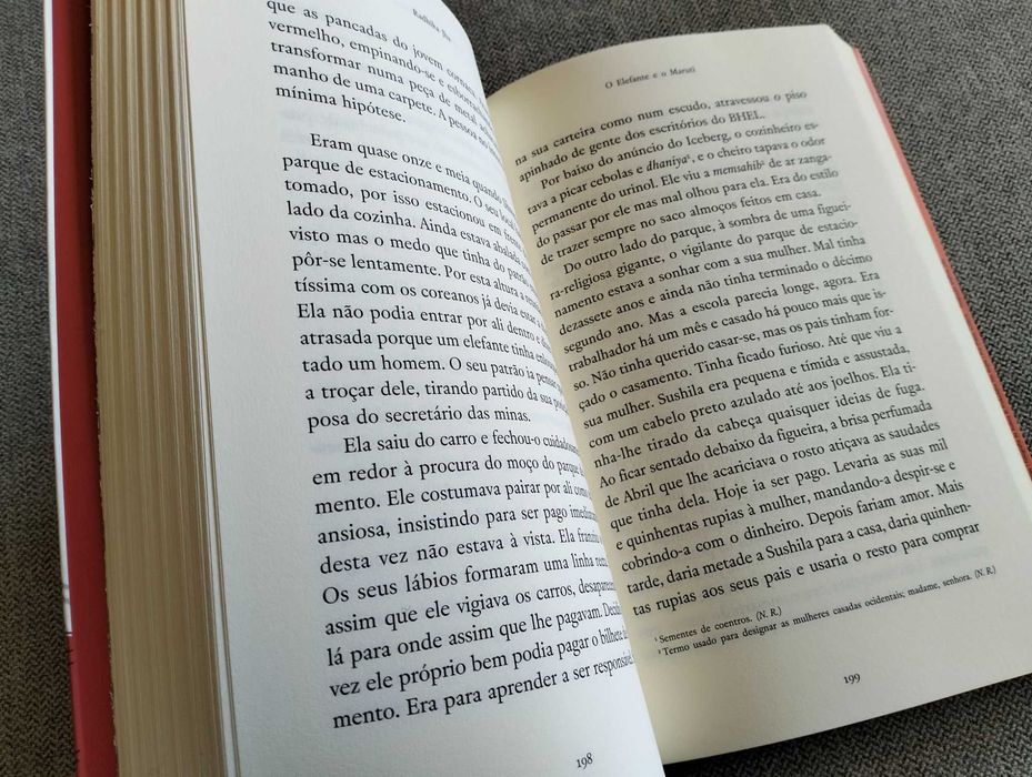 Livro "O elefante e o Maruti" Radhika Jha