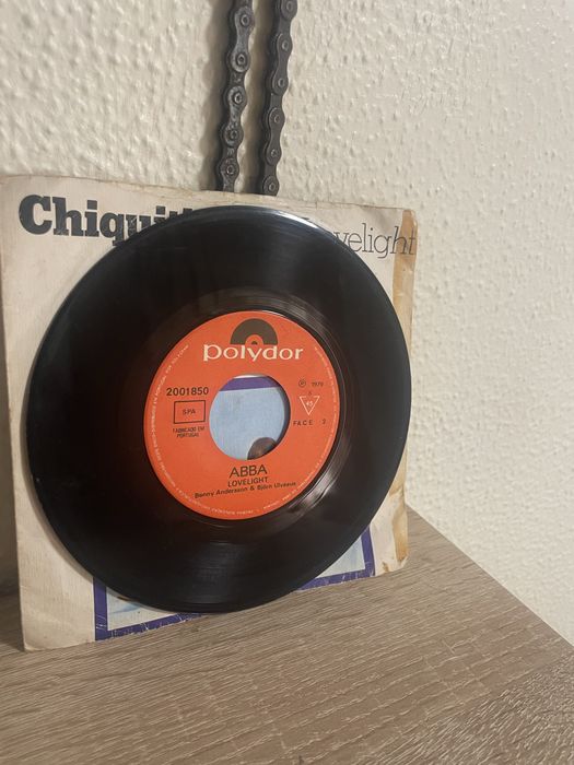 Disco Vinil Single ABBA – Chiquitita / Lovelight (7" - 1979)