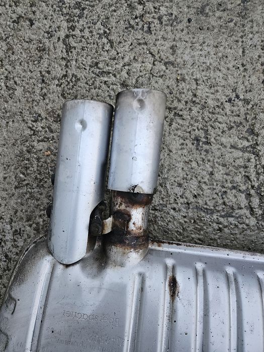 Wydech tłumik Bmw E90 E91 E92 E93 E87 E81 sportowy dwururka  rura rurk