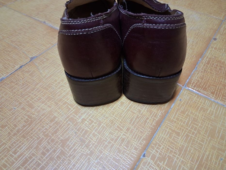 Sapatos 38 Bordeaux