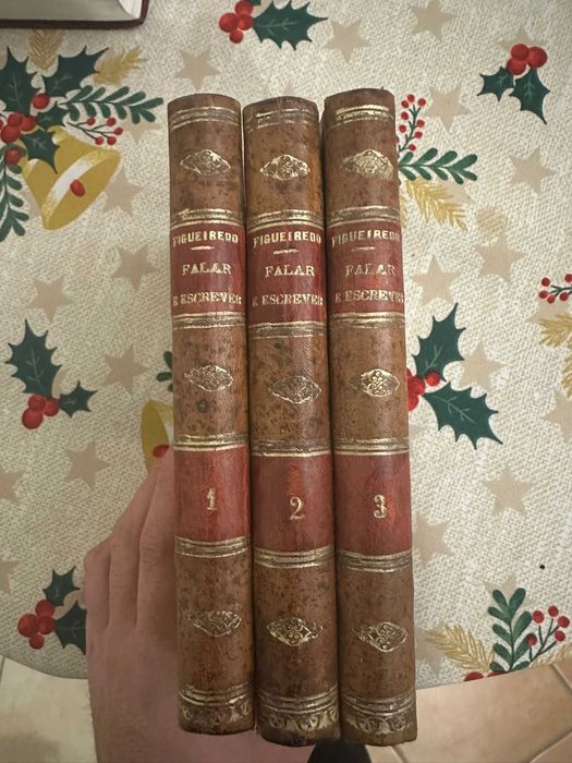 Falar e Escrever (3 Volumes) - Cândido de Figueiredo 1911