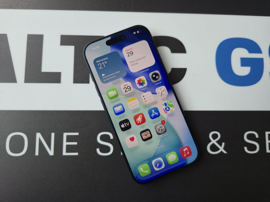 Jak Nowy apple iPhone  17 Pro 256GB Blue kondycja 100% 7cykli