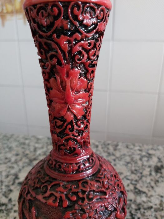 Vendo jarra em laca cinnabar Entregas em Massamá