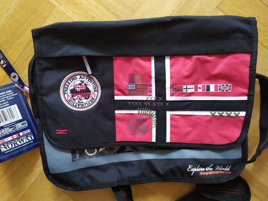 Torba na ramię z serii "Explore the world"