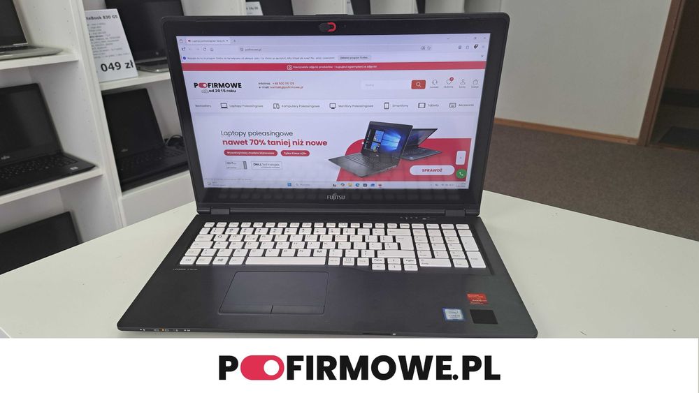 Laptop Fujitsu LifeBook U759 15" i5 8GB 256SSD Kasa A Win 11 FV23% GW12MC PoFirmowe.pl