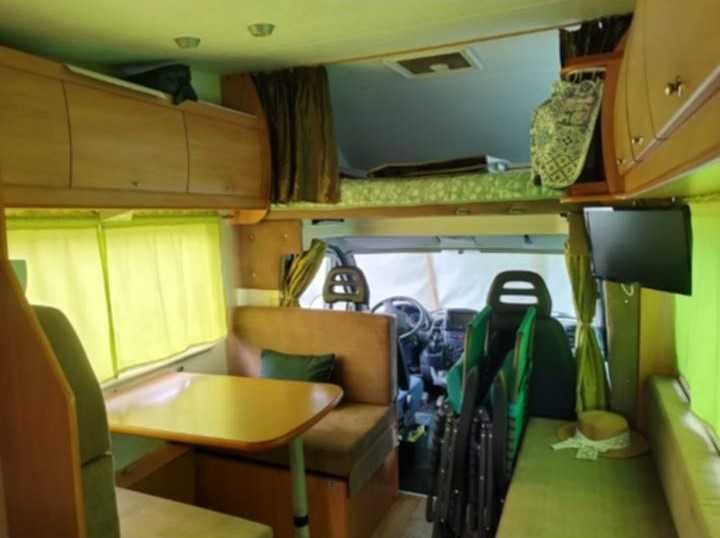 Autocaravana Fiat 2.3JTD, 2005, compacta 5.6m, AC's, muitos extras