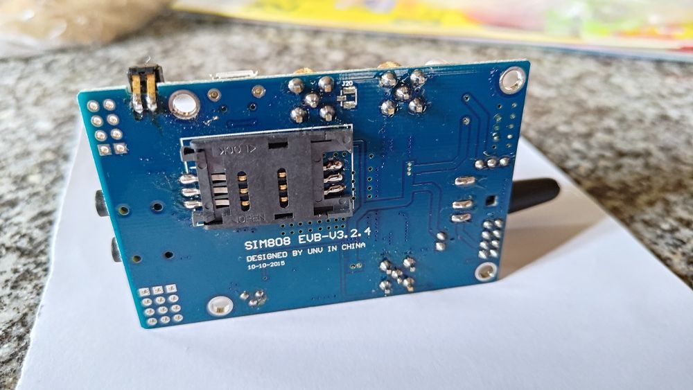 Módulo SIM808 GSM/GPRS/GPS + Bluetooth - Novo (Arduino)