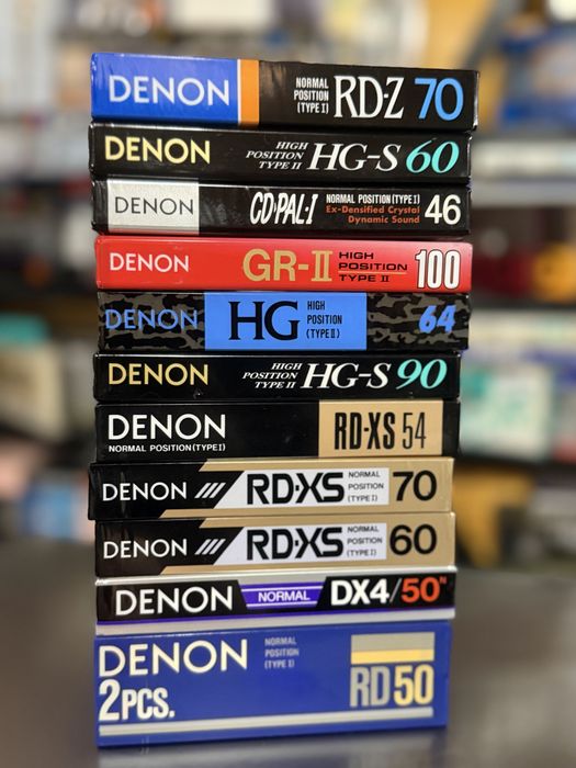 Продам аудио кассеты Denon