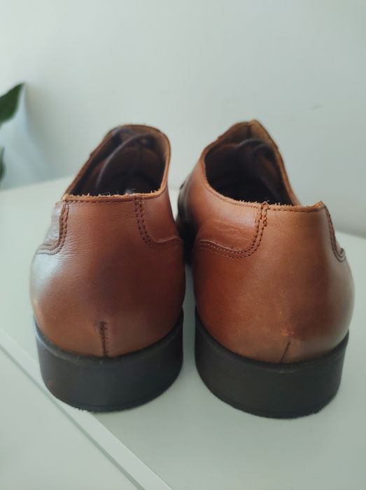 Selected Homme rozmiar 42 skórzane półbuty męskie