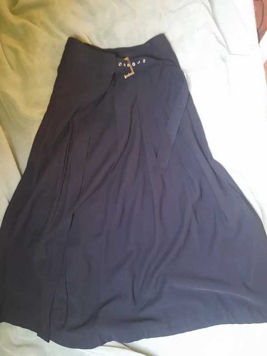 Spódnica maxi plisowana steampunk gothic