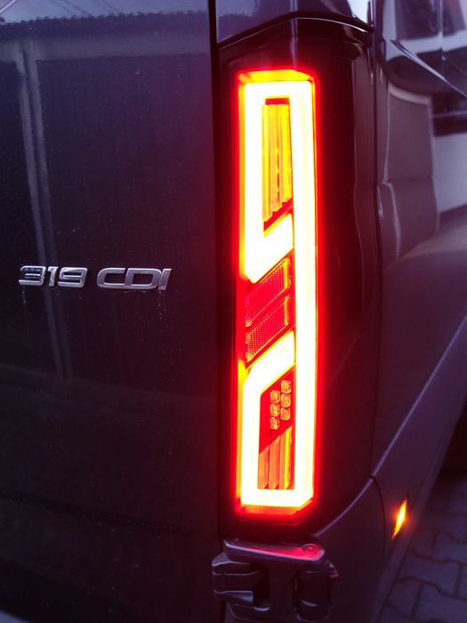 lampy tył led mercedes sprinter 907  910  zamiast zwykłych komplet