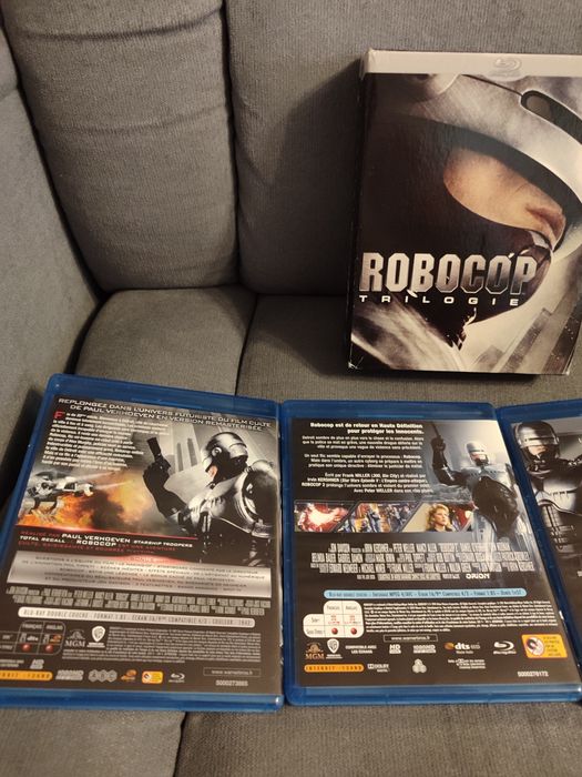 ROBOCOP trylogia Blu Ray
