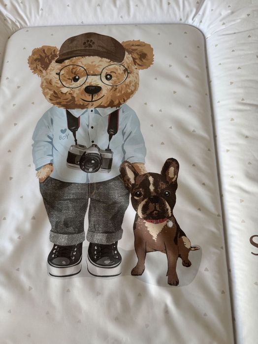 Пеленальный матрас на комод Ceba Baby Fluffy Puffy Steve 75x72 см