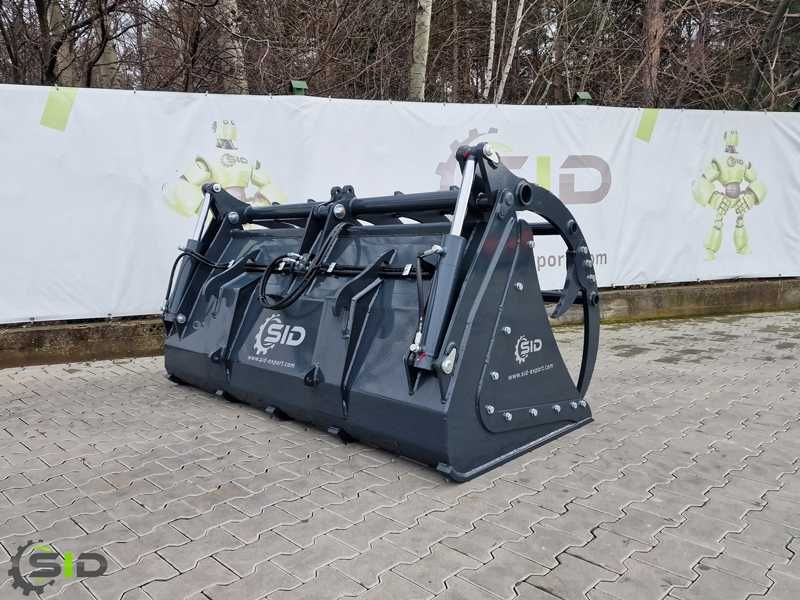 Łyżko krokodyl ząb palony XXL 2,2 m, 1,8 m3 [LKZPXXL1] SID