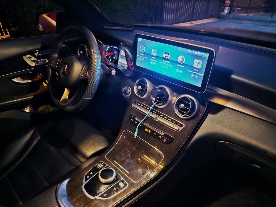 CAR PLAY ANDROID AUTO MERCEDES W205 CLA GLC radio stacja multimedialna