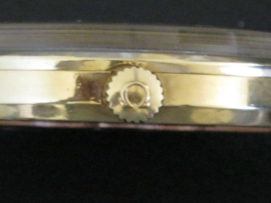 OMEGA DE VILLE  Automatico Ouro Maciço 18K. Vintage