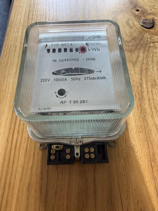 Licznik prądu jednofazowy