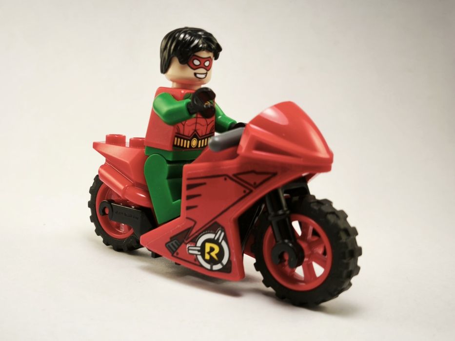 LEGO Robin i motocykl