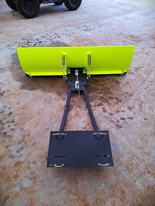 Pług do śniegu do quada spych FLUO 150cm zaczep KLIK płyta PRODUCENT