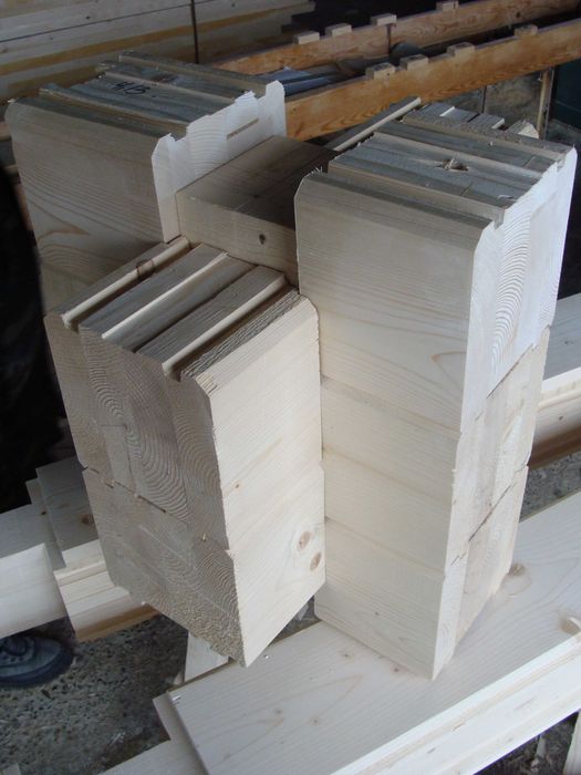 стіновий клеєний брус 200х200