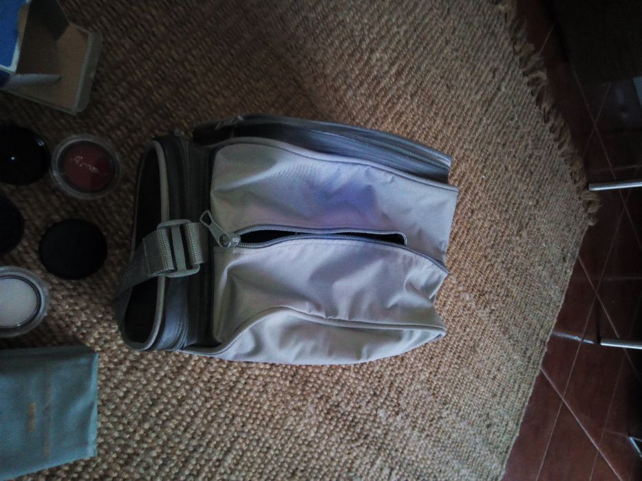 Pela melhor oferta/troca.Analógica reflex Praktica BCA com acessórios