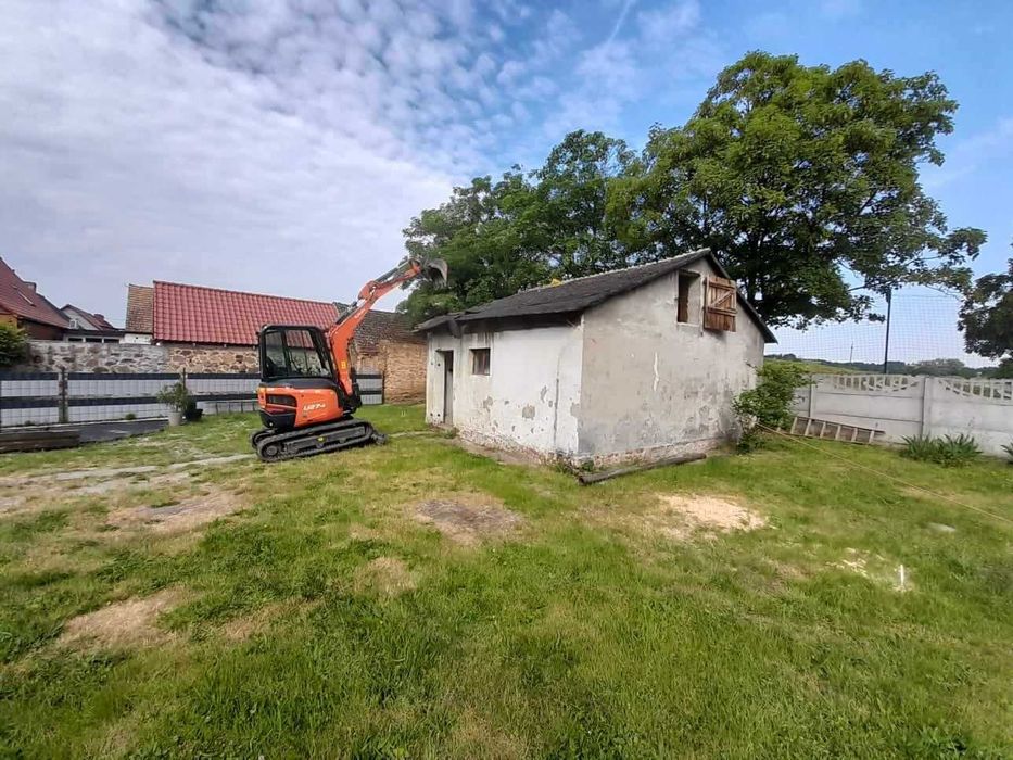 prace ziemne, wyburzenia i rozbiórki itp