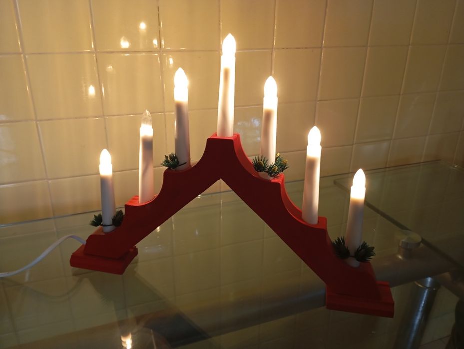 Ponte de velas de natal