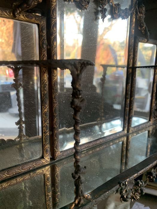 Lusterko retro wiszące koniecXIX wieku