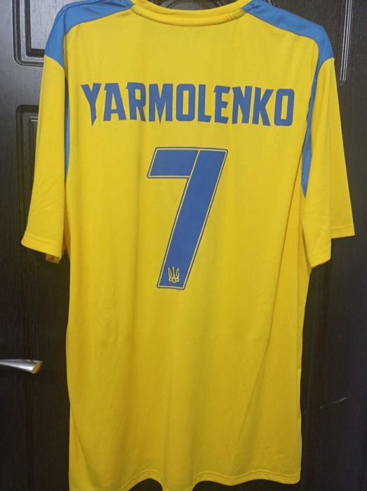 игровая футболка Динамо Киев Ярмоленко Украина Милевский Шапаренко Бражко Забарний
